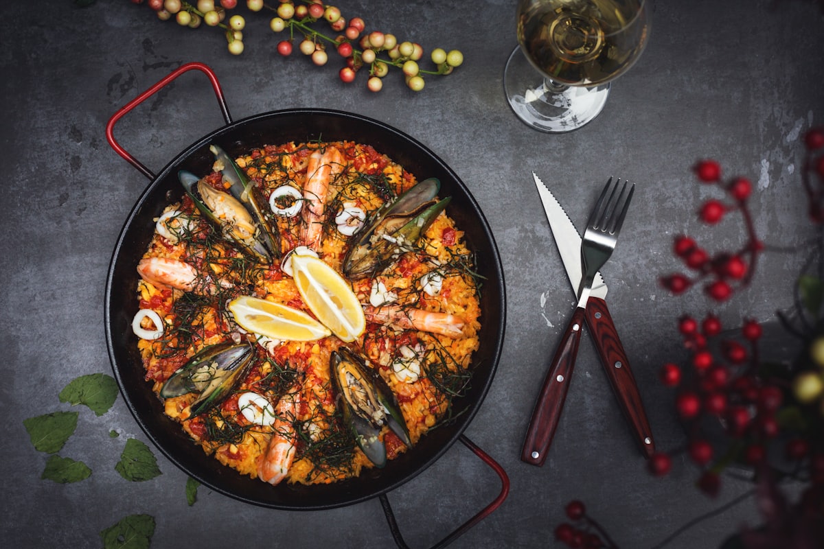 Paella de la casa